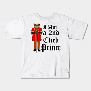 2nd Click Prince Kids T-Shirt